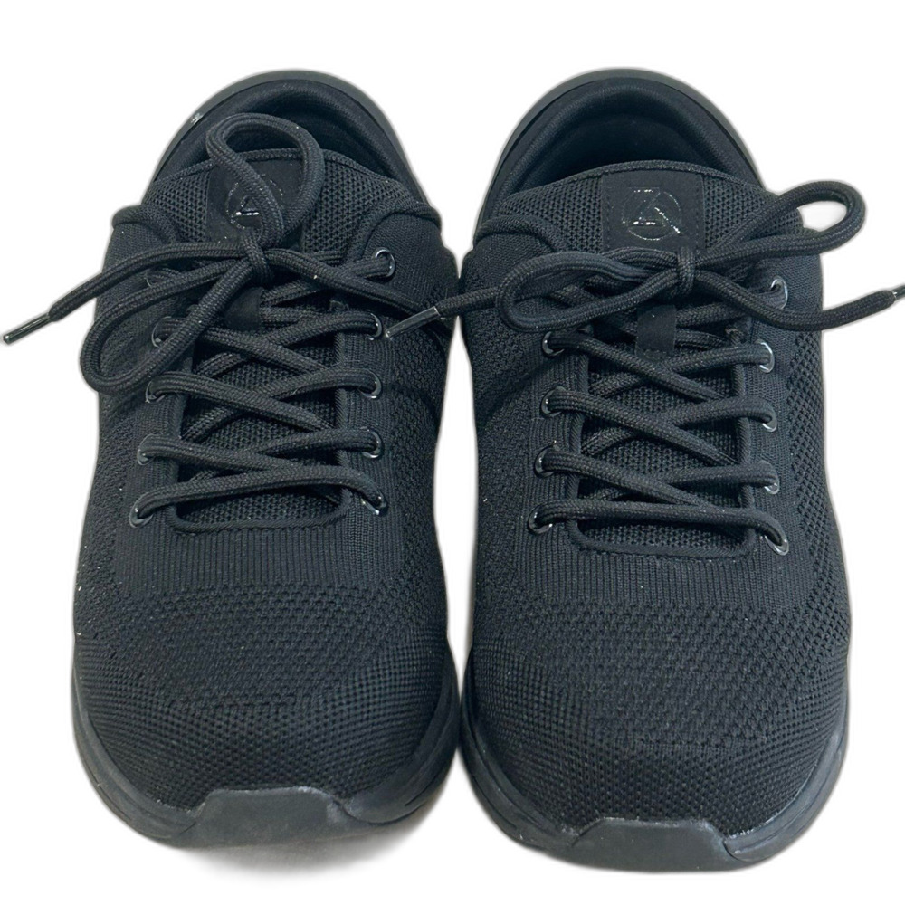 ZEBA Sneakers Men’s Size 10.5W Black Hand’s Free Slip On Walking Shoe Sneakers